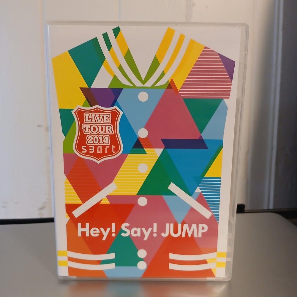 Hey! Say! JUMP Live Tour 2014 S3art DVD Unisex OS Multicolor J-Pop Concert